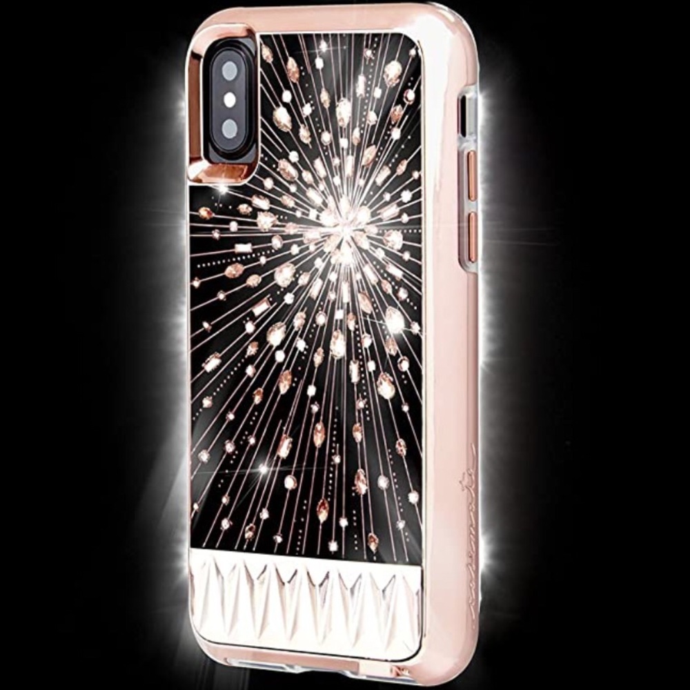 iPhone X lighted case
